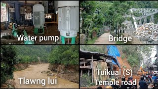 Aizawl,R.Tlawng Lui Dinhmun leh Tuikual 'S' Temple Road Dinhmun#video