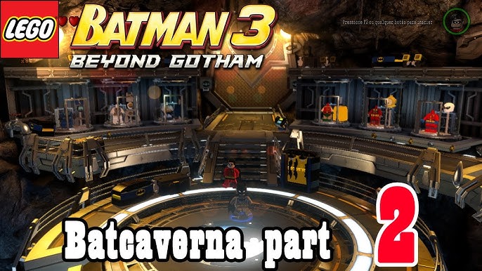 Lego Batman 3 Beyond Gotham - Areá - Batcaverna parte 1 PT-BR