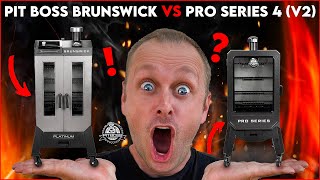 Which one should YOU get!? PIT BOSS Brunswick VS Pro Series 4 (v2) #PitBossNation #NotClickBait