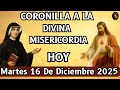 CORONILLA a la Divina MISERICORDIA de HOY MARTES 16 de DICIEMBRE FRENTE al SANTÍSIMO SACRAMENTO
