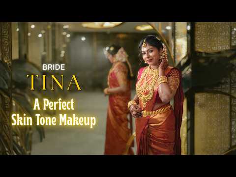Bride Tina's Wedding Day & Reception Makeover | Stunning Bridal Transformation | ThanimaBeautyLounge
