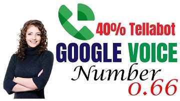 google voice 40% tellabot Account the best google voice number sites@TechtoEarn