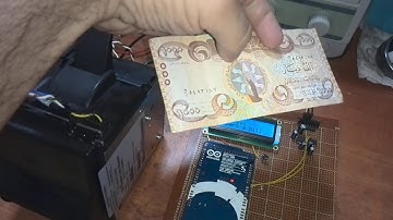 Arduino with bill validator for IQD