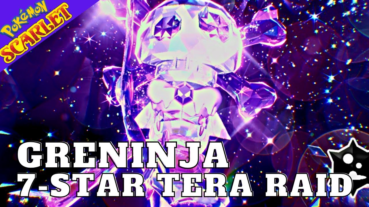 Greninja 7-Star Tera Raid Spotlight Announced in Pokémon Scarlet and Violet *OVER*