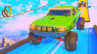Car Racing Monster Mega Ramp screenshot 5