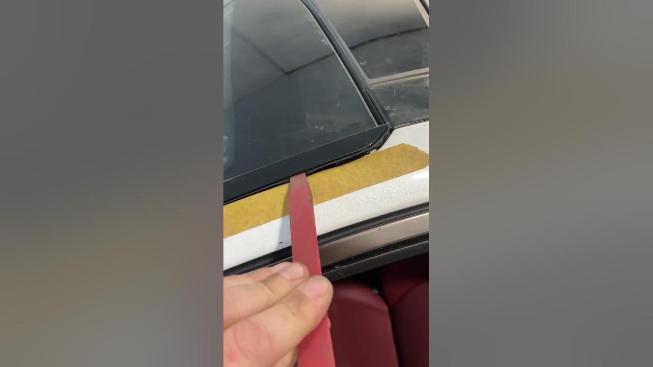 Как на киа снять молдинг