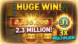 HUGE WIN on Fortune Gems 3!! 2.3 MILLION + 3x Multiplier 🔥