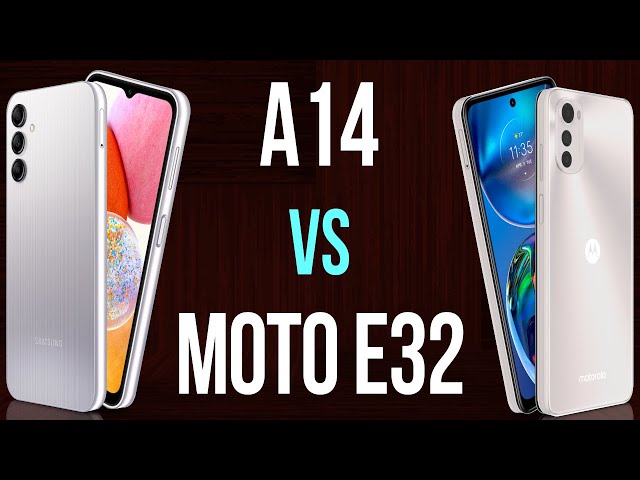 A14 vs Moto G32 (Comparativo & Preços) 