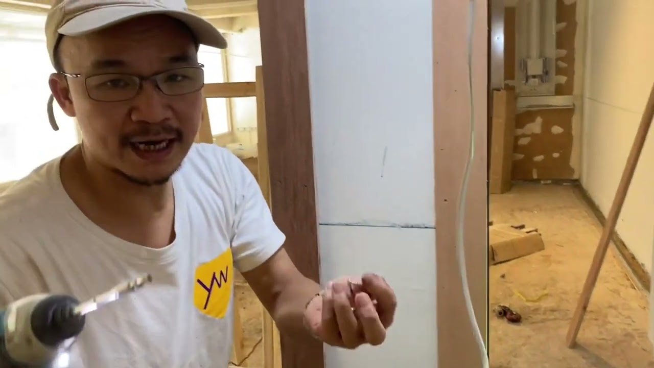 ［裝修學堂］：教你如何包裝假柱，護牆板。#裝修