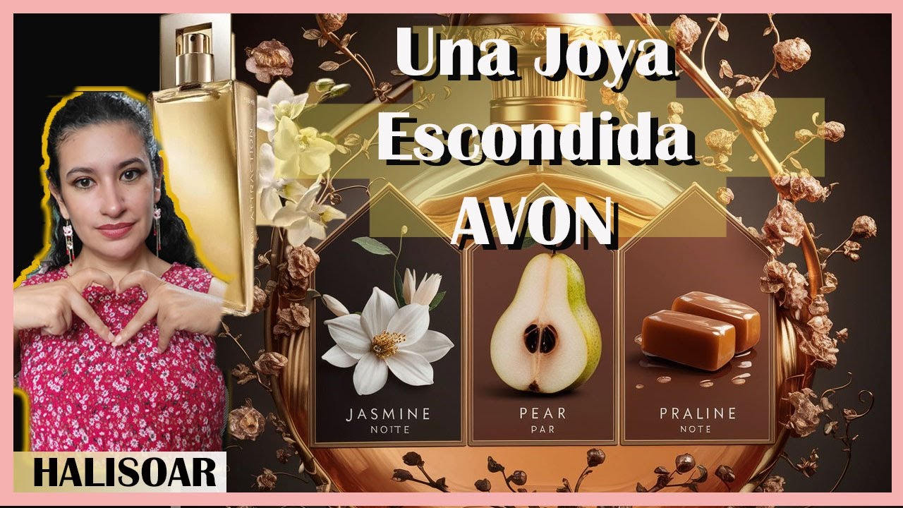 Avon Attraction Una Joya de Perfume 😍💎Dulce, Floral, Frutal