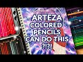 I DID THIS WITH ARTEZA COLORED PENCILS?!!