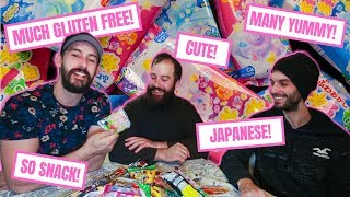 We Tried Magical Japanese Snacks and Candy!!