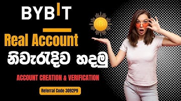 How to create a Bybit Account 2023  How to create an verify Bybit account in Sinhala  Bybit Kyc