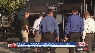 Double murder suspect on the run