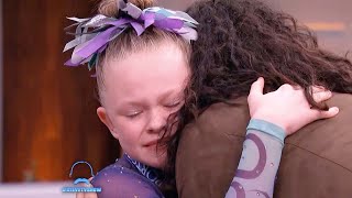 Kid Gymnast w/ Prosthetic Leg Surprised By Idol 🤸 II Steve Harvey