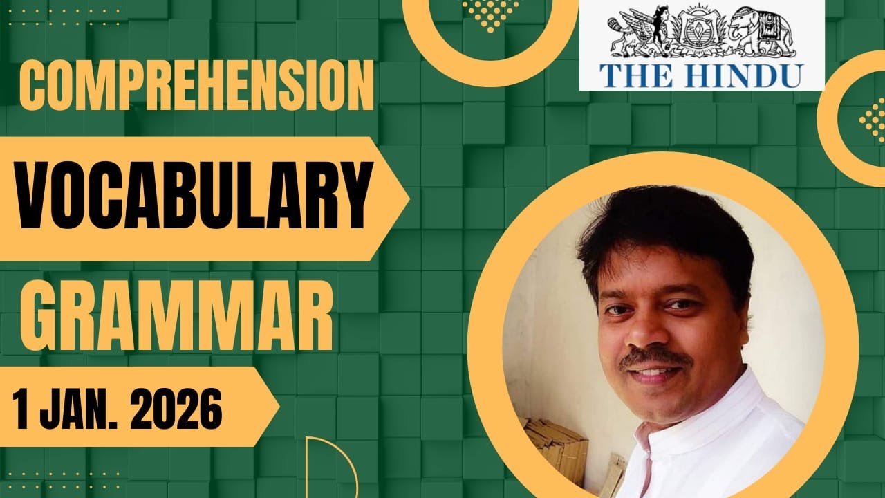 THE HINDU EDITORIAL ANALYSIS 1 JAN 2026