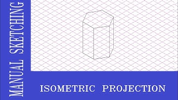 ISOMETRIC PROJECTION | HEXAGONAL PRISM | EGDL | EASY CAED | PROF. DINESH R.