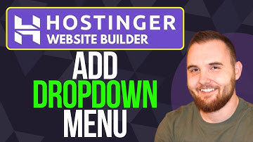 How to Add a Dropdown Menu in Hostinger Website Builder (2025)