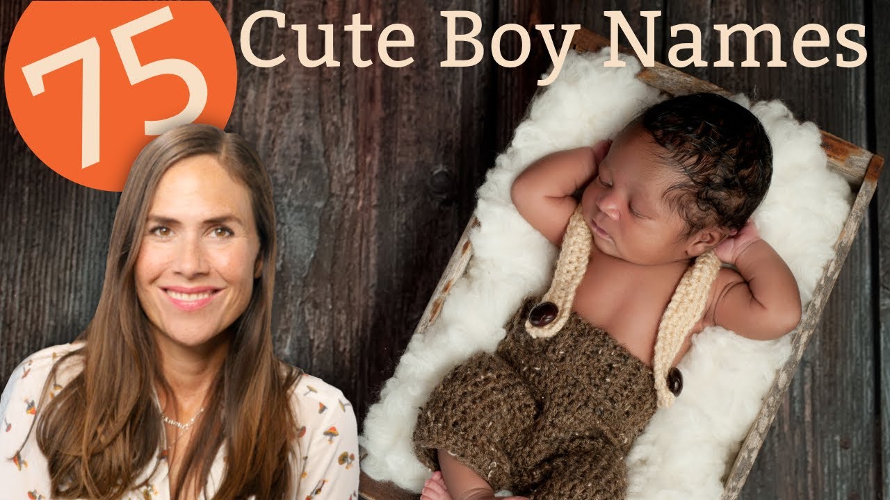 ⁣75 CUTE BABY BOY NAMES - Names & Meanings!