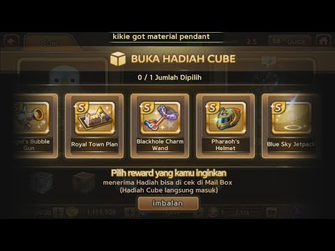 EVENT SELECTION CUBE!! BORONG PENDANT