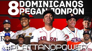 #Plátanopower | Rafael Devers, Juan Soto y Jeremy Peña lideran jornada de 8 jonrones de dominicanos