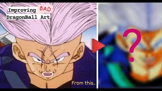 Improving BAD Dragonball Artwork | Future Trunks | Episode 2 | 4K