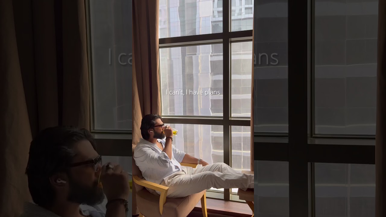 I get ready just to relax.🤷🏻 