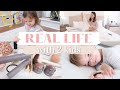 DITL VLOG | another day at home with the kiddos, doing my makeup, chatting about life | KAYLA BUELL