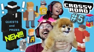 Crossy Road QUESTS & PRIZES! Framed, Bag-It, Michael Boom, Rugby, Jughead & Archie Gameplay (Part 5) screenshot 3