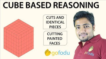 Cubes - Cutting and Identical Piece | Painted Sides Cube Cutting | Logical Reasoning Tricks