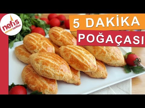 En hızlı poğaça tarifi - 5 DAKİKA POĞAÇASI