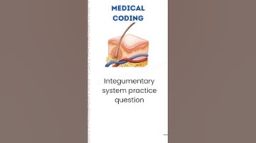 CPC Exam INTEGUMENTARY Practice Questions #shorts