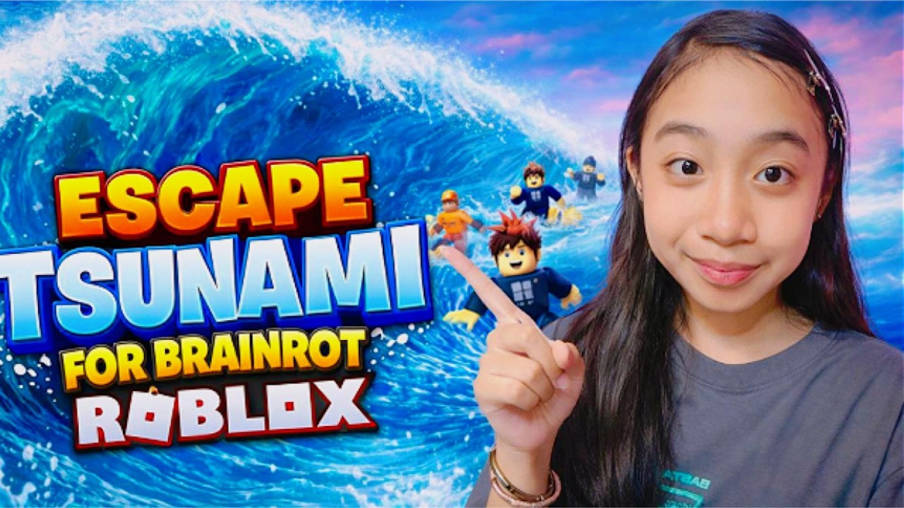 PINAHIRAPAN AKO NITONG TSUNAMI TOWER! 😭😭 ESCAPE TSUNAMI FOR BRAINROT | Roblox |