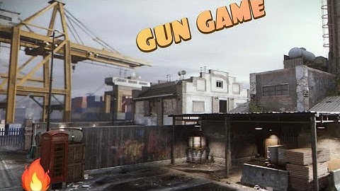 CALL OF DUTY MOBILE | NEW  MAP (HACKNEY YARD) | GUN GAME
