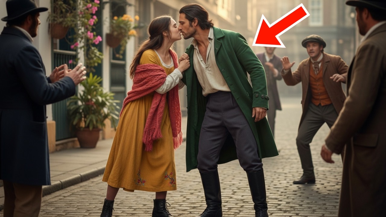 Per salvare uno sconosciuto, lo baciò davanti a tutti — senza sapere che aveva appena salvato il duc