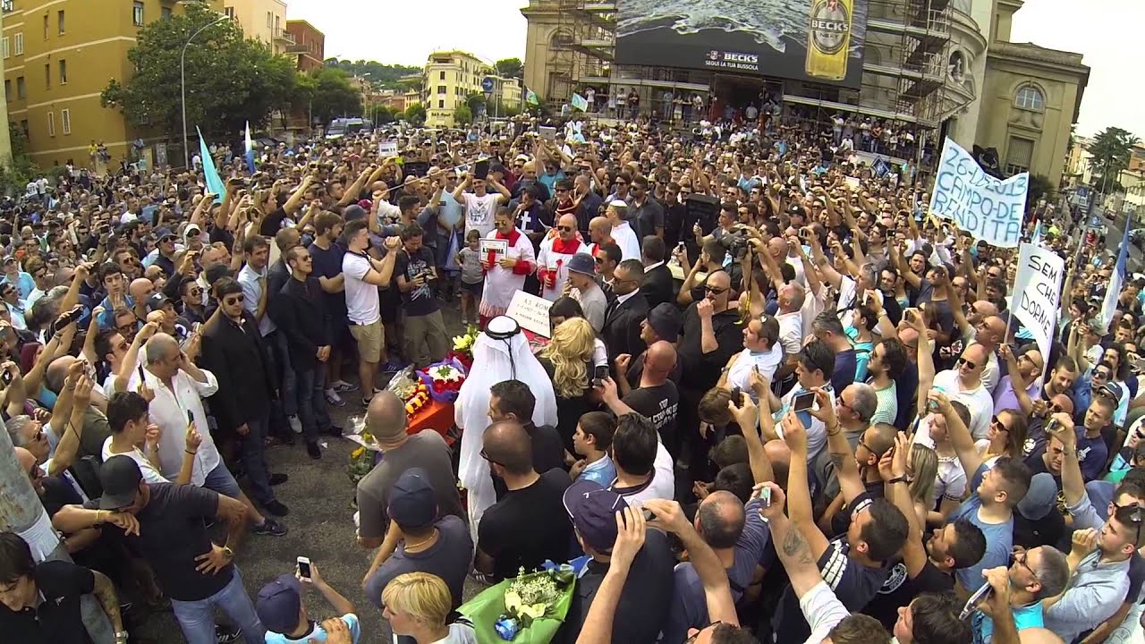 Salmo responsoriale T'HO ALZATO LA COPPA IN FACCIA (funerali della roma)
