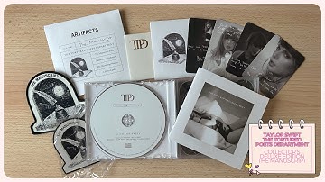 Taylor Swift - The Tortured Poets Department (Collector’s Deluxe Edition “The Manuscript”) Unboxing