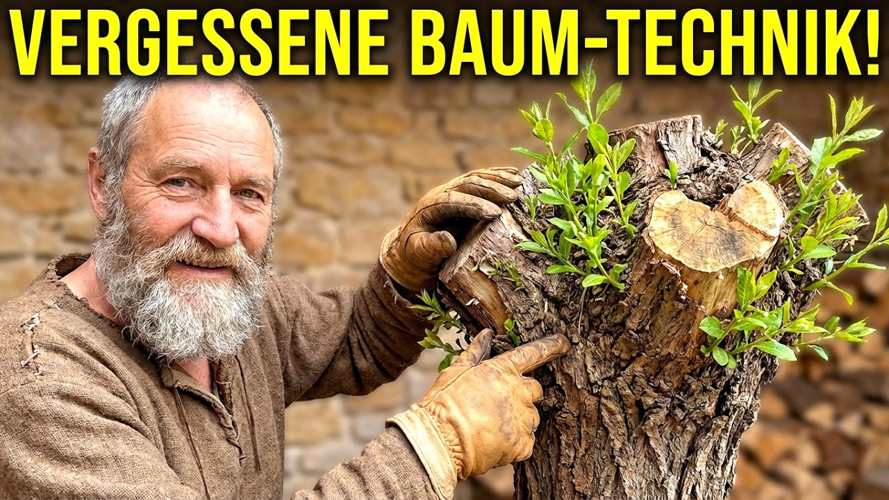 Diese VERGESSENE Kopfbaum-Technik Erzeugt Unendlich Viel Holz Und Ständigen Neuaustrieb
