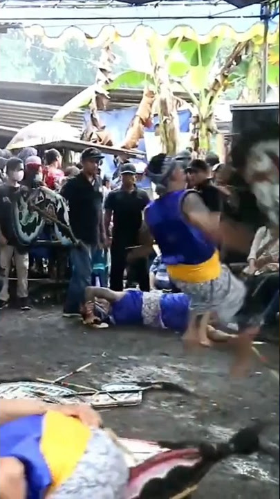 Detik-Detik Kudho Praneso Ndadi #shorts #jaranan #kudhopraneso