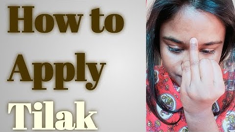 Tilak kaise lagaye||🤔How to apply Tilak||Tilak laganeka niyam ||#radhakrishnatv @Priyankadevidasi