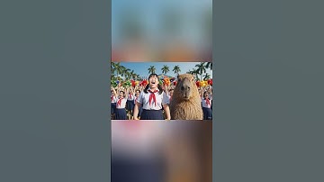 Capybara. Phương giúp Capybara chiến thắng thi leo cây dừa ở bến tre #capybara