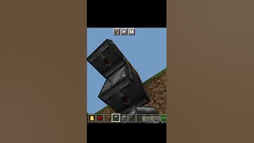 How to make a Working Security Alarm in Minecraft. #shorts