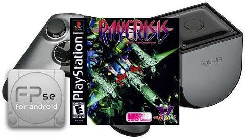 PS1 RayCrisis Running On Ouya (60fps)