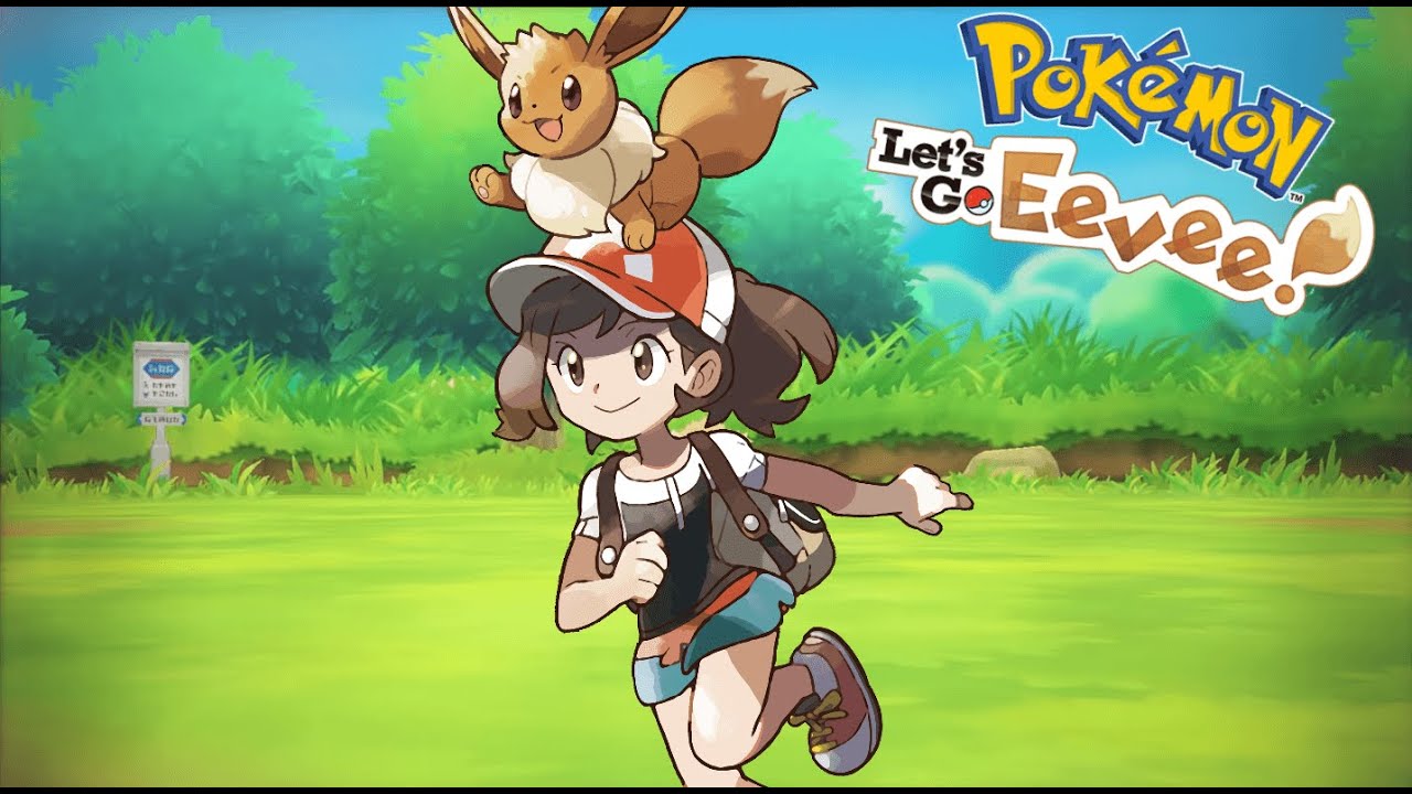 Pokemon Let's Go Eevee - Rival Battles - YouTube