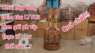 Mở hộp lồng chim Tàu mã LTTK3 kèm gói Phụ Kiện Víp thực tế như thế nào...? #0374961666 #lyhaichim