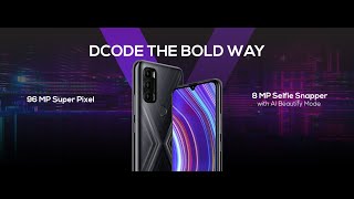Dcode Bold - With 96 MP super pixel and an AI beautify mode. Go big, go BOLD! ✨
