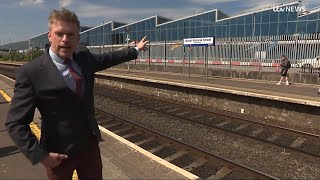 Closure of Great Victoria Street Station, Belfast, Northern Ireland - Friday 10th May 2024