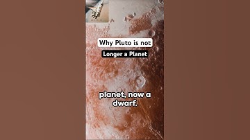 Why Pluto is no Longer a Planet 🔭 #space #pluto #spacefacts  #nasa #spaceexploration #universe