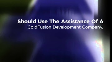 Coldfusion Development Company | Coldfusion Developers