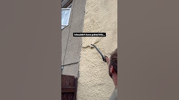 Went straight into my eyes 🤦‍♂️ #rendering #diy #renovation #reno #plastering